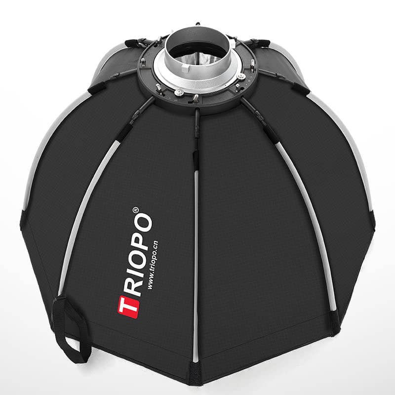 Amazon.com : TRIOPO 35.4inch / 90 cm Portable Octagon Softbox